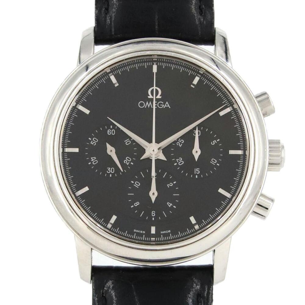 Omega De Ville Prestige Chrono 4840.51.01 Stainless Steel Watch, Manual Winding